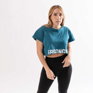 Crop Top Azul Marino